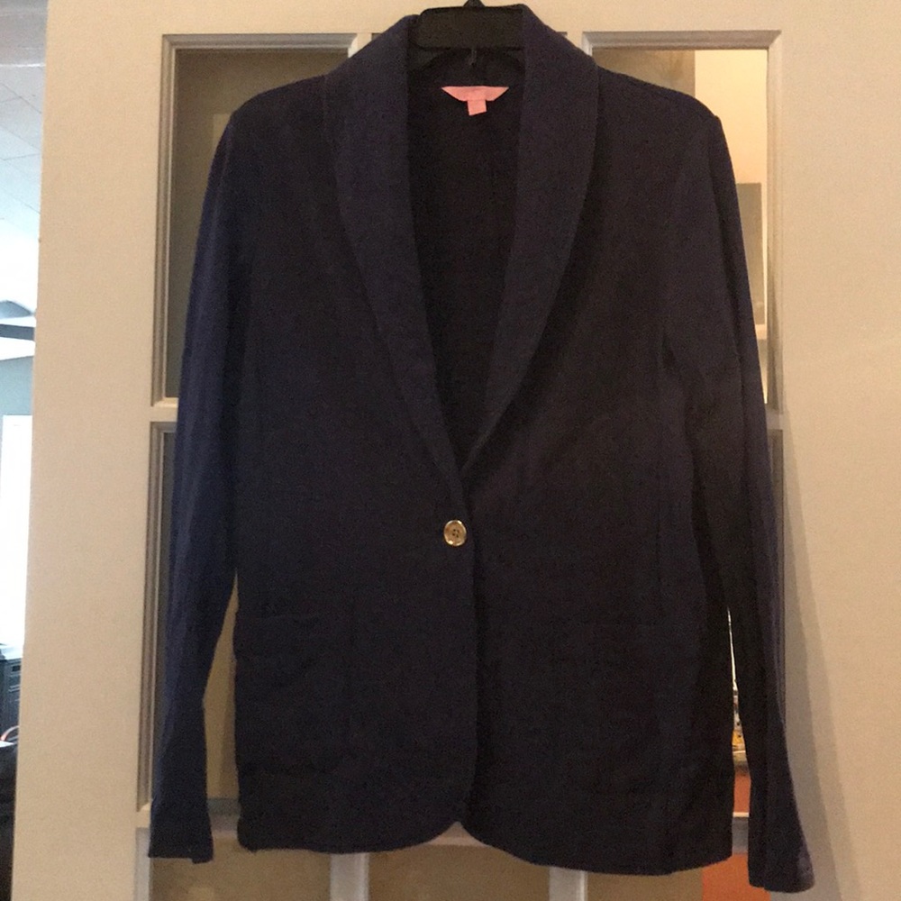 Lilly Pulitzer blue jacket